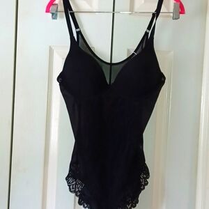 *NWT* Slimers Black Body Shaper Size Large